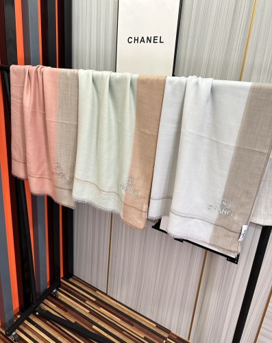 Chanel Scarves Womens Fashion Scarf with Original Box Whatsapp【+1-3239614486】