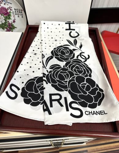 Chanel Scarves Womens Fashion Scarf with Original Box Whatsapp【+1-3239614486】