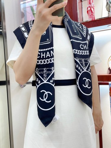 Chanel Scarves Womens Fashion Scarf with Original Box Whatsapp【+1-3239614486】