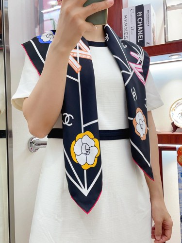 Chanel Scarves Womens Fashion Scarf with Original Box Whatsapp【+1-3239614486】