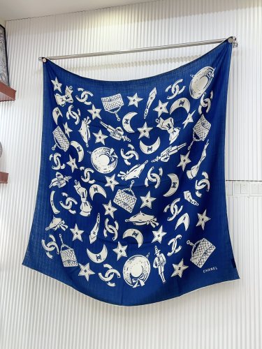 Chanel Scarves Womens Fashion Scarf with Original Box Whatsapp【+1-3239614486】