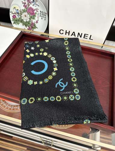 Chanel Scarves Womens Fashion Scarf with Original Box Whatsapp【+1-3239614486】