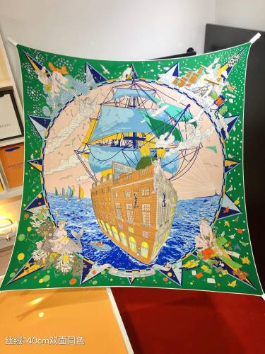 Hermes Scarves Womens Fashion Scarf Shawl with Original Box Whatsapp【+1-3239614486】