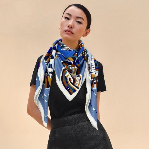 Hermes Scarves Womens Fashion Scarf Shawl with Original Box Whatsapp【+1-3239614486】