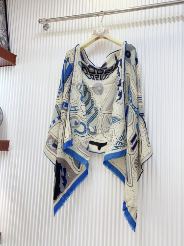 Hermes Scarves Womens Fashion Scarf Shawl with Original Box Whatsapp【+1-3239614486】