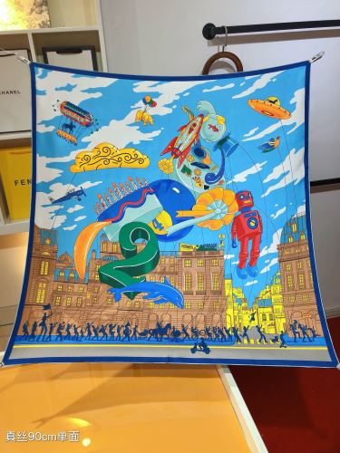 Hermes Scarves Womens Fashion Scarf Shawl with Original Box Whatsapp【+1-3239614486】