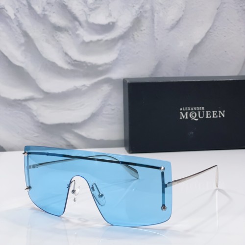 Alexander McQueen Sunglasses Luxury Brand Men Womens Sunglasses with Original Box Whatsapp 【+1-3239614486】AM0412S