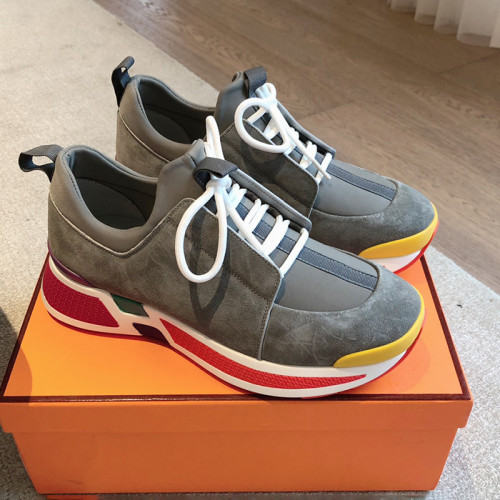 Hermes Mens Womens Unisex Casual Shoes Fashion Sneakers Luxury Brand with Original Box Whatsapp【+1-3239614486】