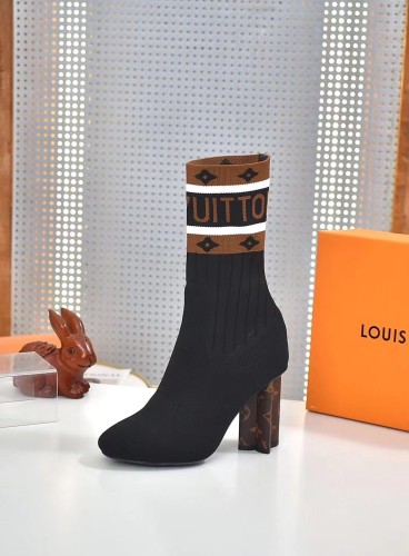 Louis Vuitton Womens Shoes Fashion Boots Luxury Brand LV Moonlight Ankle Boot with Original Box 1AA0H5 whatsapp【+1-3239614486】