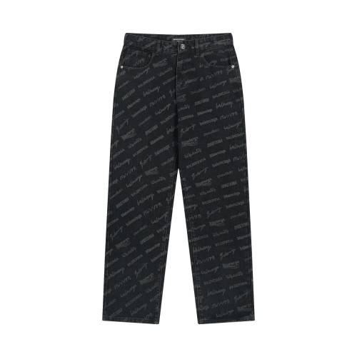 Balenciaga Luxury Brand Women Mens Pant Jeans with Original Box Whatsapp 【+1-3239614486】