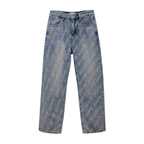 Balenciaga Luxury Brand Women Mens Pant Jeans with Original Box Whatsapp 【+1-3239614486】