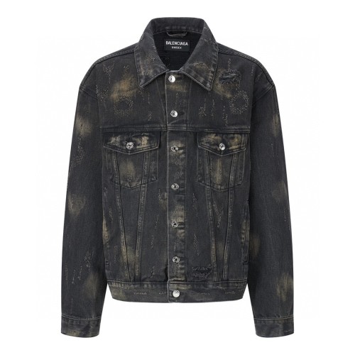 Balenciaga Men Womens Jacket Denim Coat Luxury Brand Mens Jackets Top Quality Whatsapp【+1-3239614486】