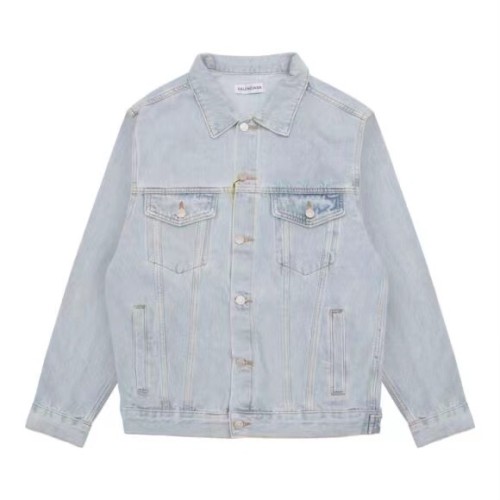 Balenciaga Men Womens Jacket Denim Coat Luxury Brand Mens Jackets Top Quality Whatsapp【+1-3239614486】
