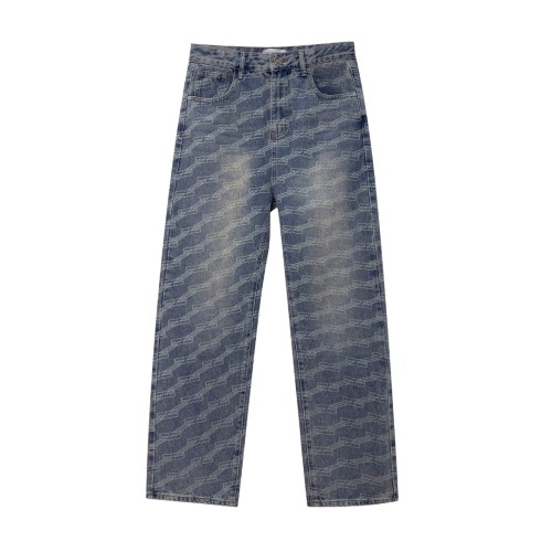 Balenciaga Luxury Brand Women Mens Pant Jeans with Original Box Whatsapp 【+1-3239614486】
