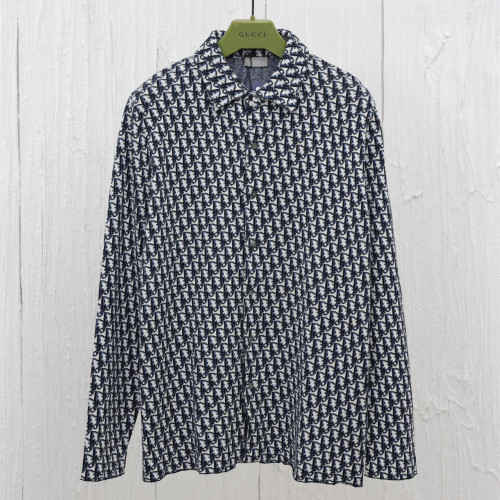Dior Women Mens Long Sleeve Denim Shirts Luxury Brand Mens Shirt Top Quality Whatsapp 【+1-3239614486】