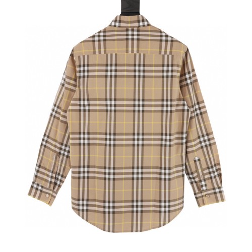 Burberry Luxury Brand Women Mens Long Sleeve Shirt Check Cotton Shirt Whatsapp 【+1-3239614486】
