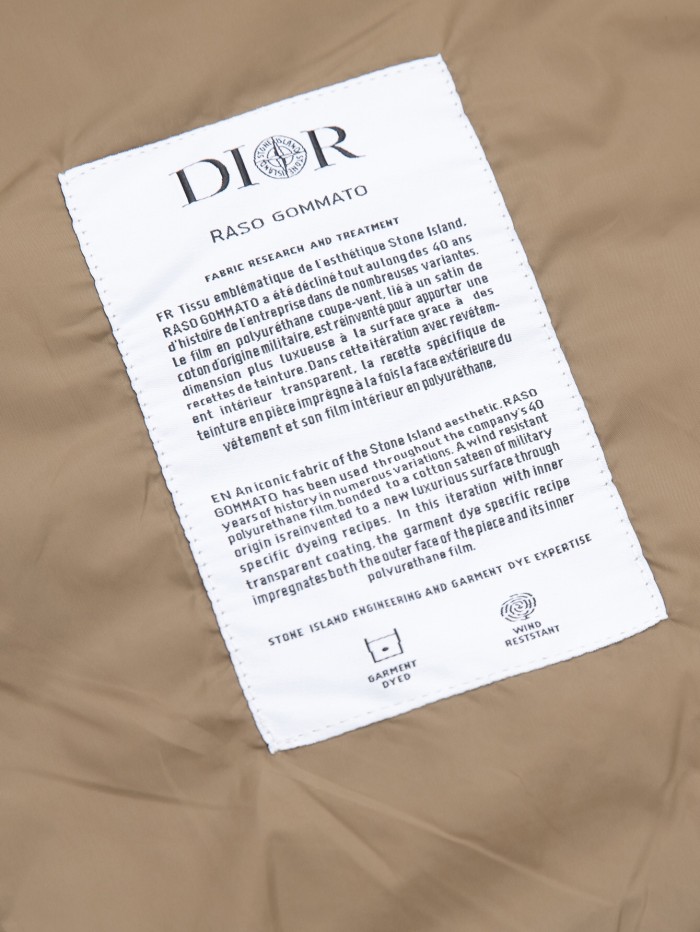 Dior Men Womens Coat Jackets Luxury Brand Mens Jacket DIOR AND STONE ISLAND Bomber Jacket  493C401A6263_C878 Top Quality Whatsapp【+1-3239614486】
