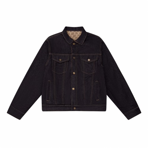 Gucci Men Womens Jackets Coat Luxury Brand Mens Denim  Jacket Top Quality Whatsapp【+1-3239614486】