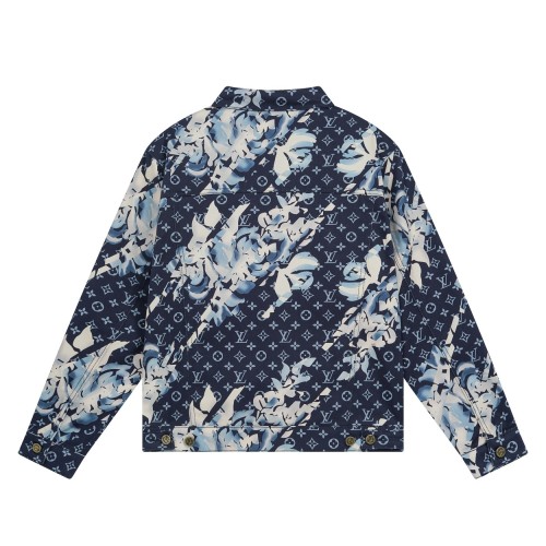 Louis Vuitton Men Womens Jackets Denim Coat Luxury Brand Mens Jackets Top Quality Whatsapp【+1-3239614486】