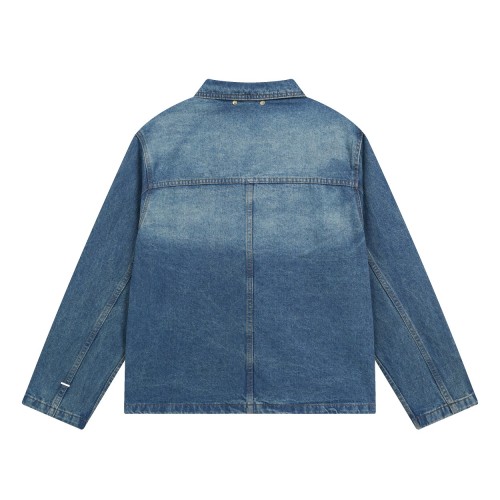 Louis Vuitton Men Womens Jackets Denim Coat Luxury Brand Mens Jackets Top Quality Whatsapp【+1-3239614486】