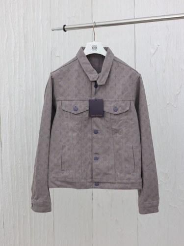 Louis Vuitton Men Womens Jackets Denim Coat Luxury Brand Mens Jackets Top Quality Whatsapp【+1-3239614486】