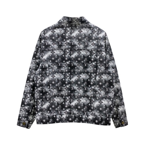 Louis Vuitton Men Womens Jackets Denim Coat Luxury Brand Mens Jackets Top Quality Whatsapp【+1-3239614486】