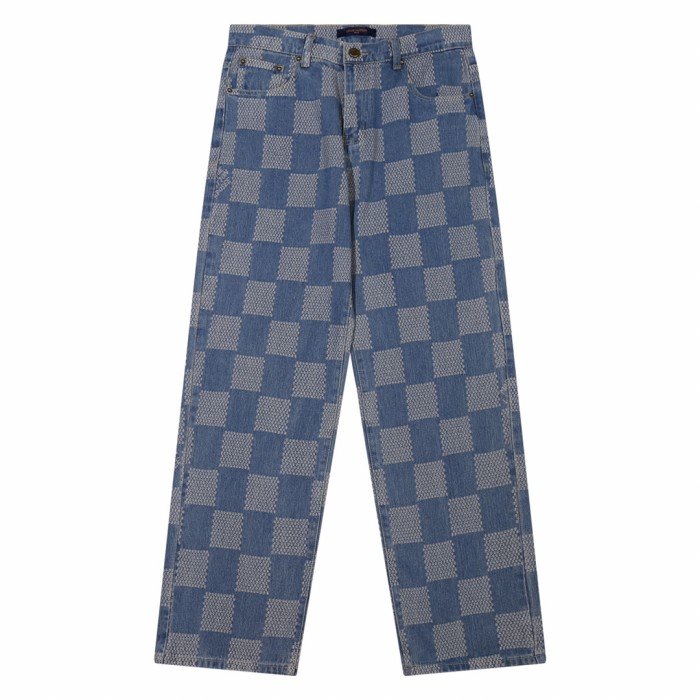 Louis Vuitton Luxury Brand Women Mens Pant Jeans Whatsapp 【+1-3239614486】