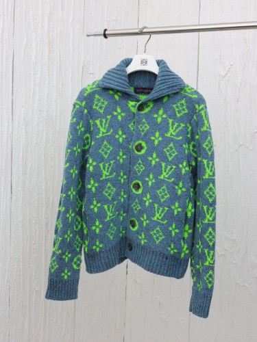 Louis Vuitton Men Womens Sweater Knitwear Luxury Brand Mens Knit Cardigan Top Quality Whatsapp【+1-3239614486】