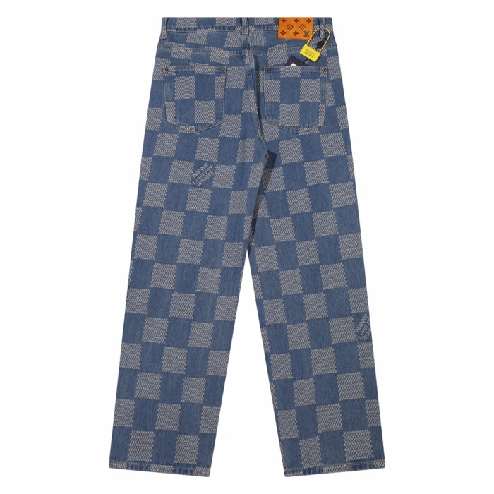 Louis Vuitton Luxury Brand Women Mens Pant Jeans Whatsapp 【+1-3239614486】