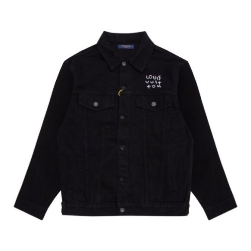Louis Vuitton Men Womens Jackets Denim Coat Luxury Brand Mens Jackets Top Quality Whatsapp【+1-3239614486】