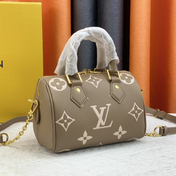 Louis Vuitton Womens Bags Luxury Brand Fashion Type Louis Vuitton Speedy Bandoulière 20 with Original Box M46575 whatsapp【+1-3239614486】