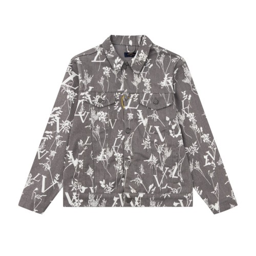 Louis Vuitton Men Womens Jackets Denim Coat Luxury Brand Mens Jackets Top Quality Whatsapp【+1-3239614486】