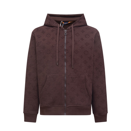 Louis Vuitton Men Womens Coat Jacket Luxury Brand Mens Zip HoodieTop Quality Whatsapp【+1-3239614486】