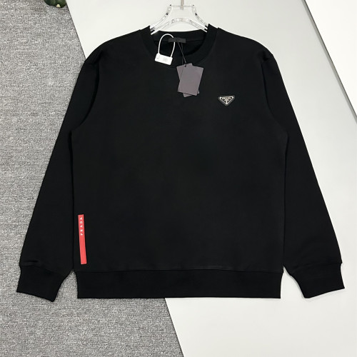 Prada Women Mens Long Sleeve T Shirts Sweatshirt Luxury Brand Mens Sweatshirts Whatsapp【+1-3239614486】