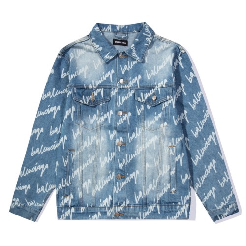 Balenciaga Men Womens Jacket Denim Coat Luxury Brand Mens Jackets Top Quality Whatsapp【+1-3239614486】