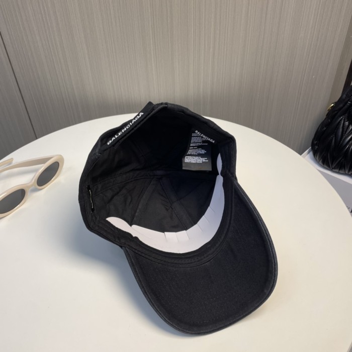 Balenciaga Mens Womens Hats Luxury Brand Design Balenciaga Baseball Hat VOGUE CAP IN BLACK FADED 8139804D6B51041 with Original Box Whatsapp 【+1-3239614486】