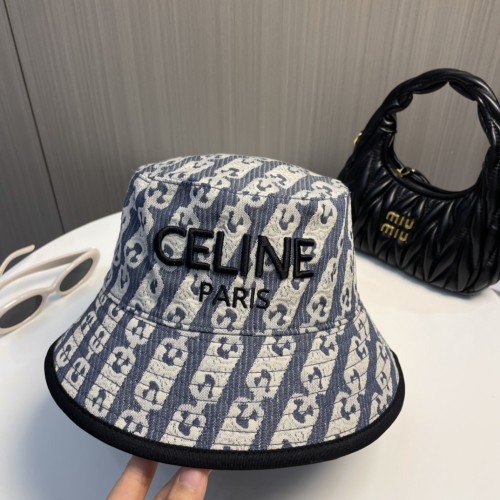 Celine Womens Hats Luxury Brand Design Celine Bucket Hat with Original Box Whatsapp 【+1-3239614486】
