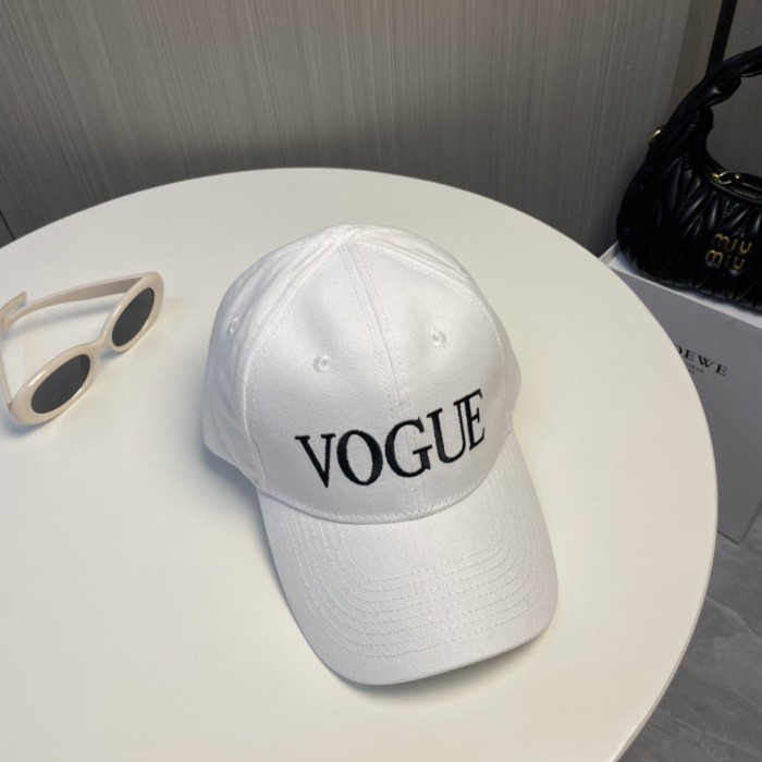 Balenciaga Mens Womens Hats Luxury Brand Design Baseball Hat VOGUE CAP IN DIRTY WHITE 813980410B29014 with Original Box Whatsapp 【+1-3239614486】