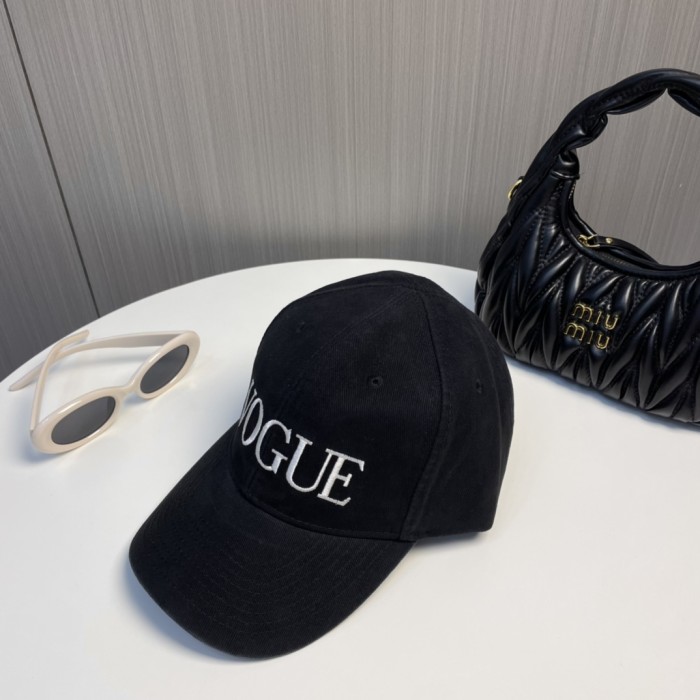 Balenciaga Mens Womens Hats Luxury Brand Design Balenciaga Baseball Hat VOGUE CAP IN BLACK FADED 8139804D6B51041 with Original Box Whatsapp 【+1-3239614486】