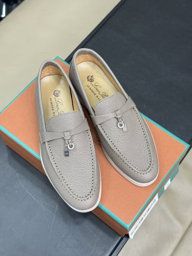 Loro Piana Womens Shoes Loafers Casual Design Luxury Brand Fashion Shoes for Women with Original Box Whatsapp【+1-3239614486】