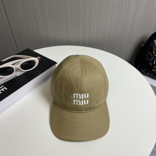 Miumiu Womens Mens Cap Baseball Hat Luxury Brand with Original Box Whatsapp 【+1-3239614486】