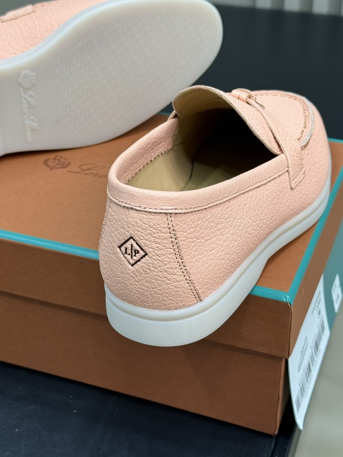 Loro Piana Womens Shoes Loafers Casual Design Luxury Brand Fashion Shoes for Women with Original Box Whatsapp【+1-3239614486】
