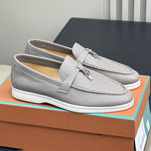 Loro Piana Womens Shoes Loafers Casual Design Luxury Brand Fashion Shoes for Women with Original Box Whatsapp【+1-3239614486】