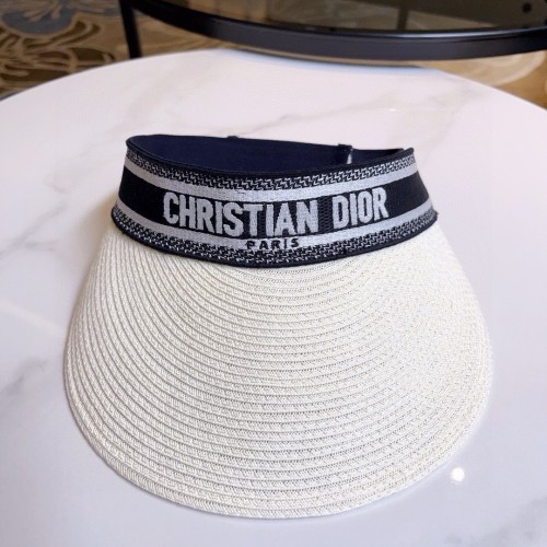 Dior Womens Visor Hat Luxury Brand Design Dior Cap with Original Box Whatsapp 【+1-3239614486】