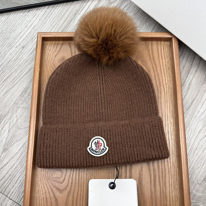 Moncler Womens Hats Luxury Brand Design Moncler Knit Hat with Original Box Whatsapp【+1-3239614486】