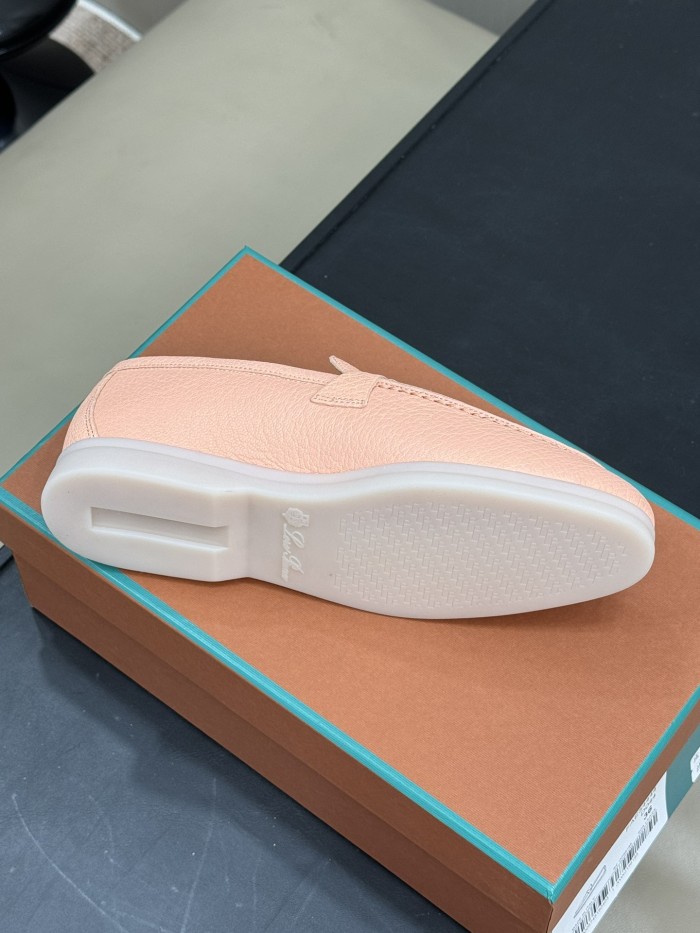 Loro Piana Womens Shoes Loafers Casual Design Luxury Brand Fashion Shoes for Women with Original Box Whatsapp【+1-3239614486】