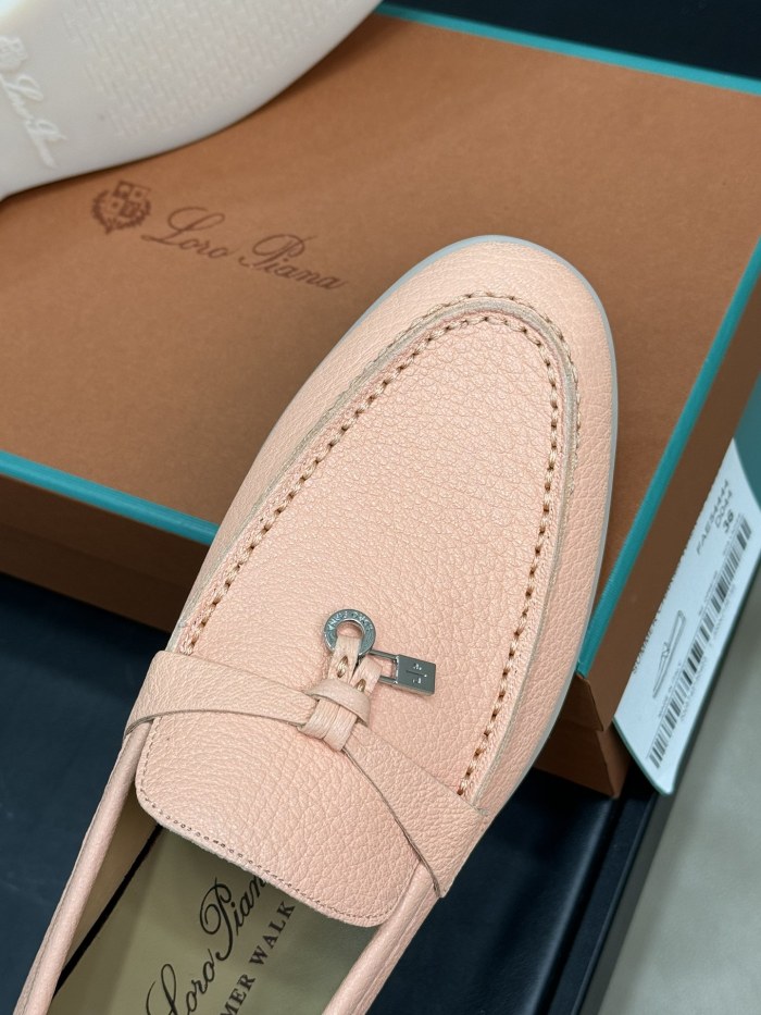 Loro Piana Womens Shoes Loafers Casual Design Luxury Brand Fashion Shoes for Women with Original Box Whatsapp【+1-3239614486】