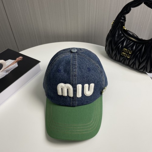 Miumiu Womens Mens Cap Baseball Hat Luxury Brand with Original Box Whatsapp 【+1-3239614486】