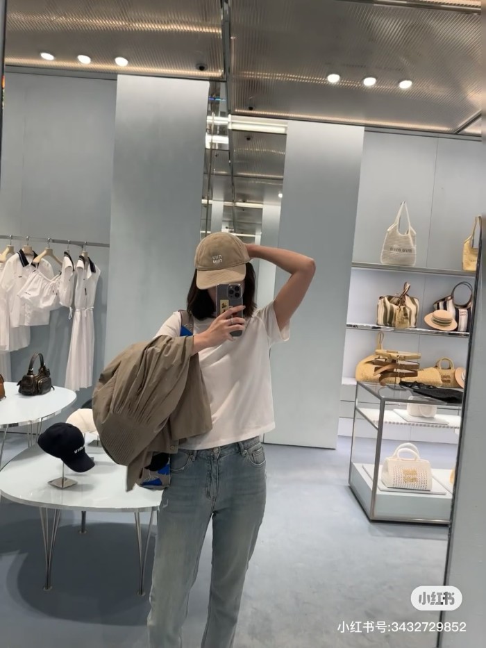Miumiu Womens Mens Cap Baseball Hat Luxury Brand with Original Box Whatsapp 【+1-3239614486】