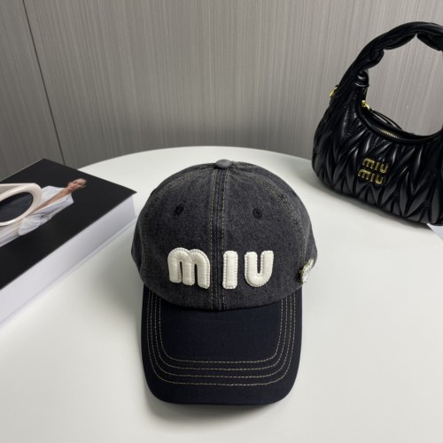 Miumiu Womens Mens Cap Baseball Hat Luxury Brand with Original Box Whatsapp 【+1-3239614486】